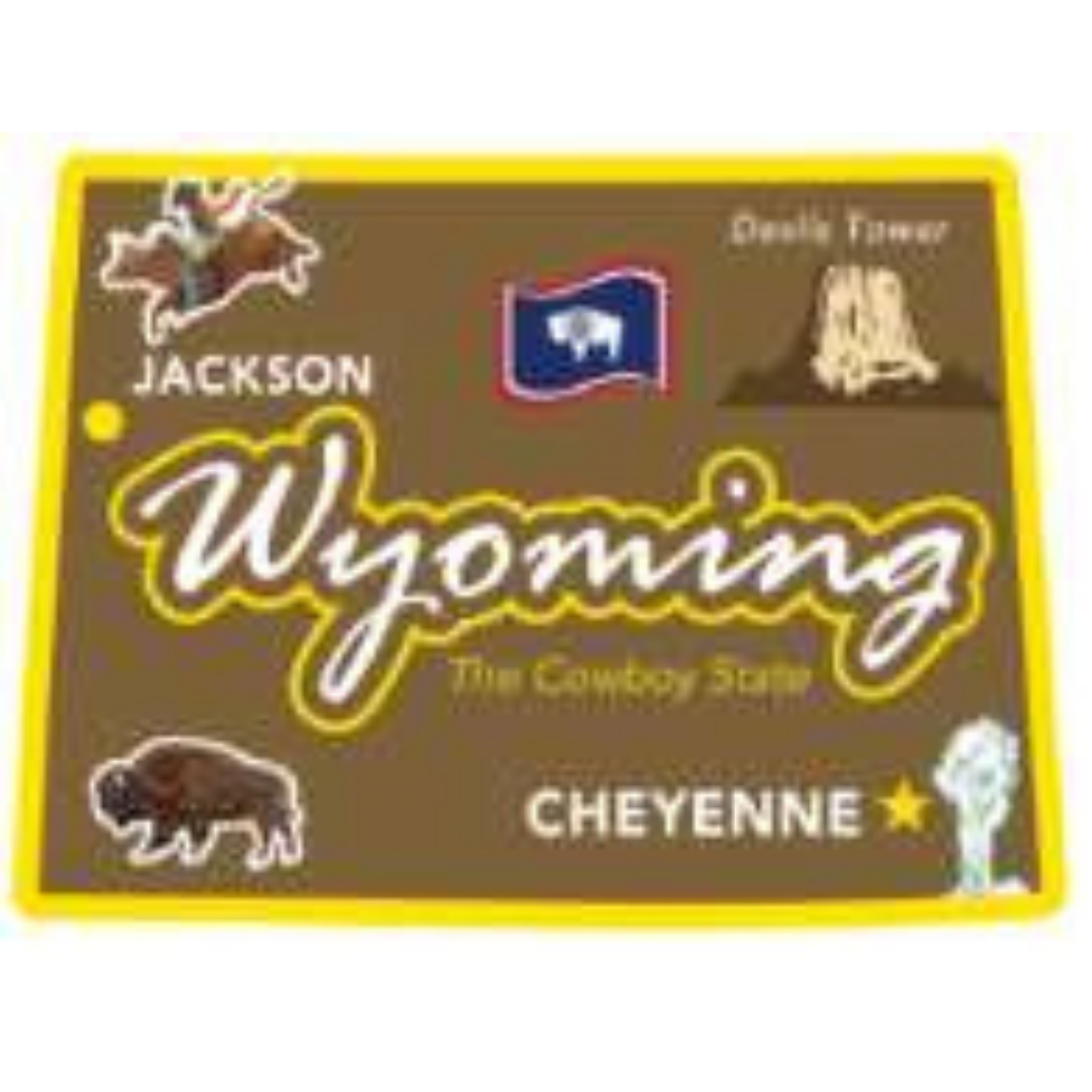 Wyoming State Magnet