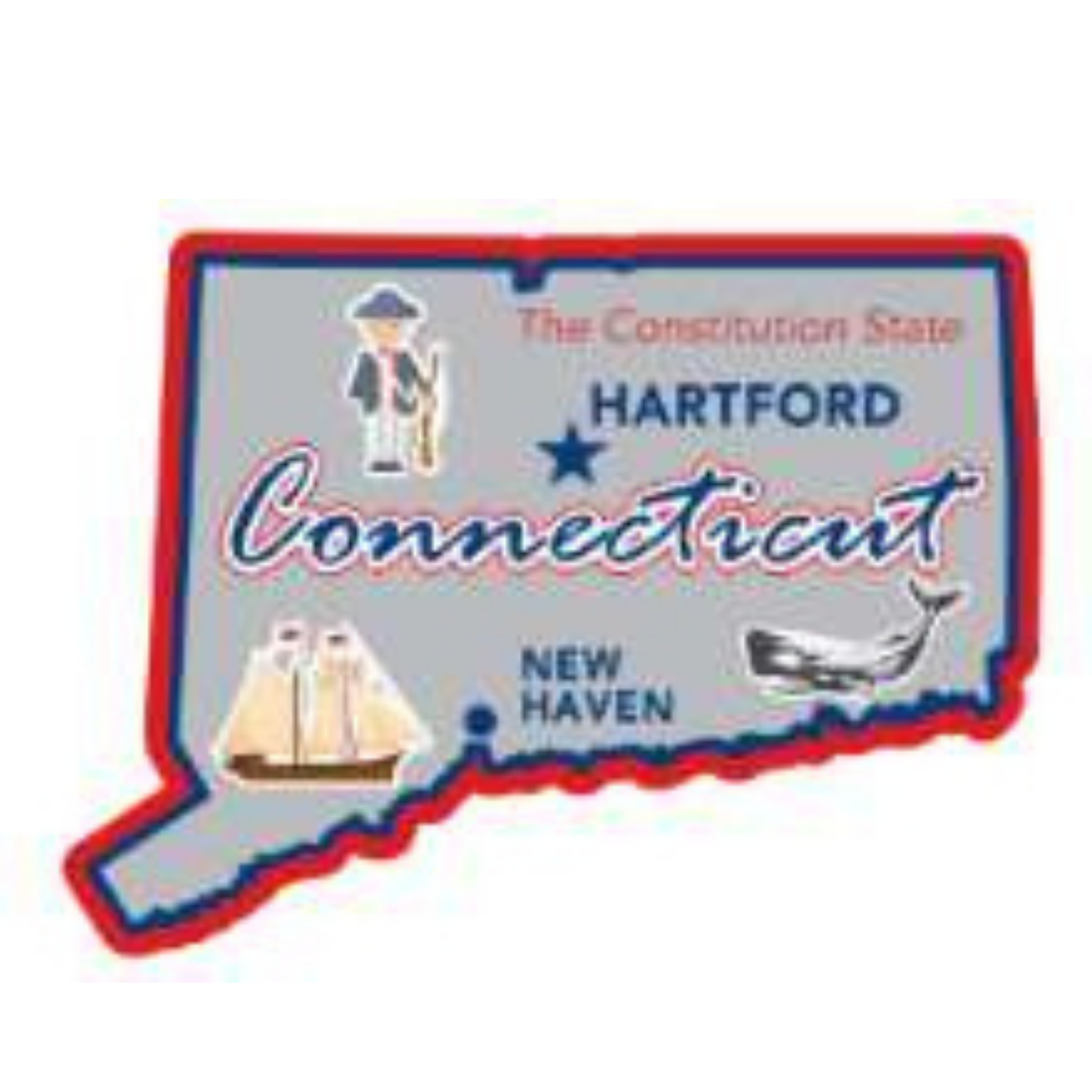 Connecticut State Magnet