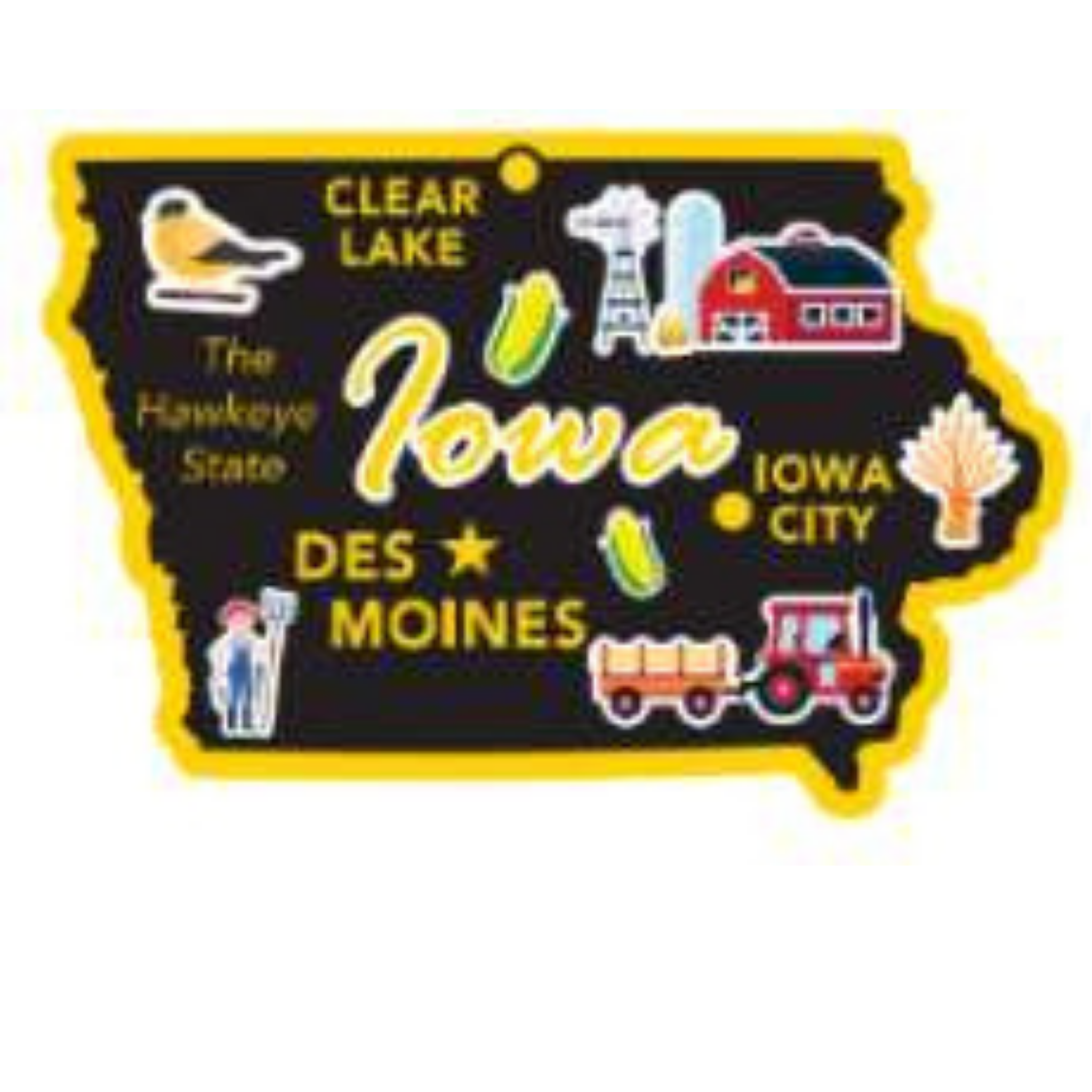 Iowa State Magnet