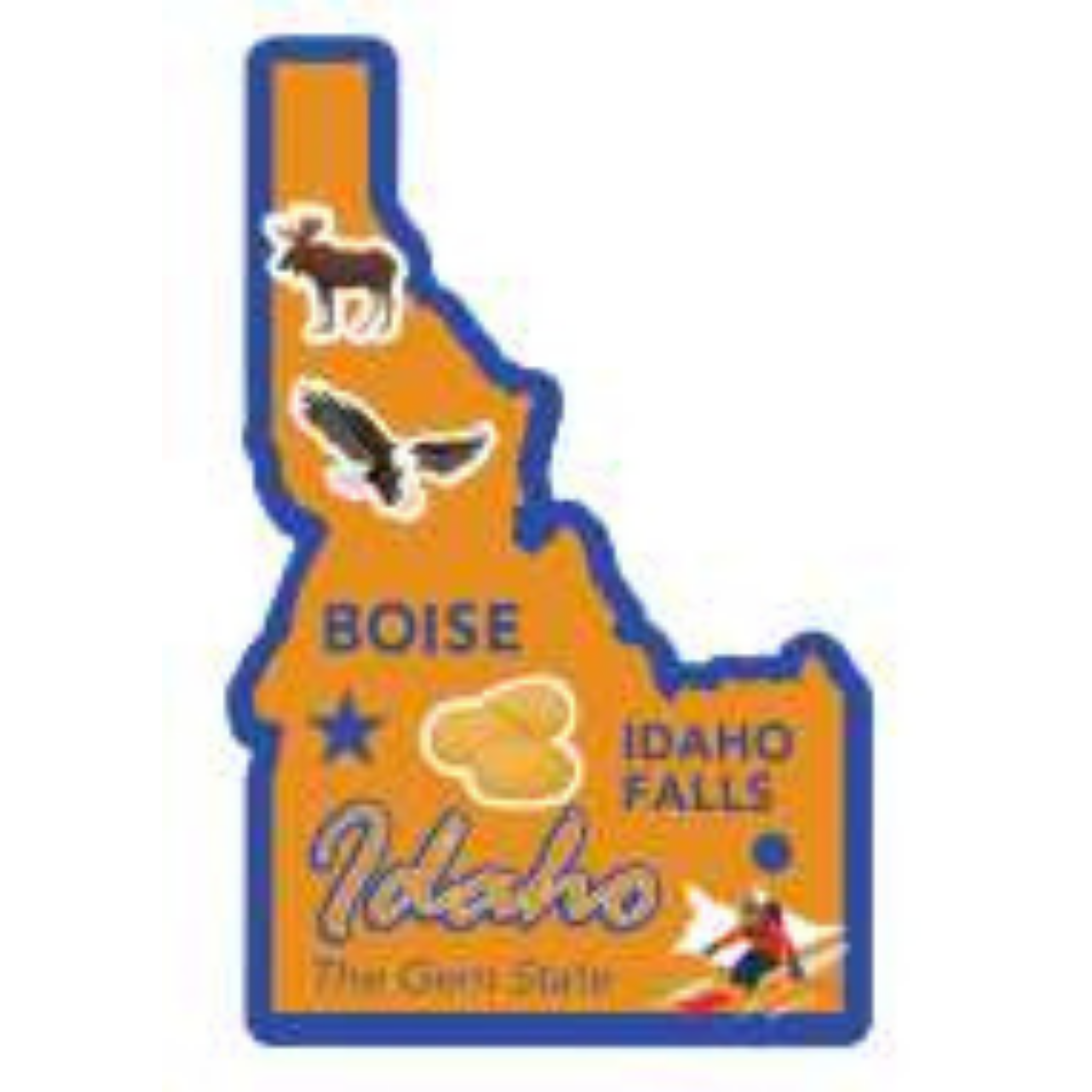 Idaho State Magnet