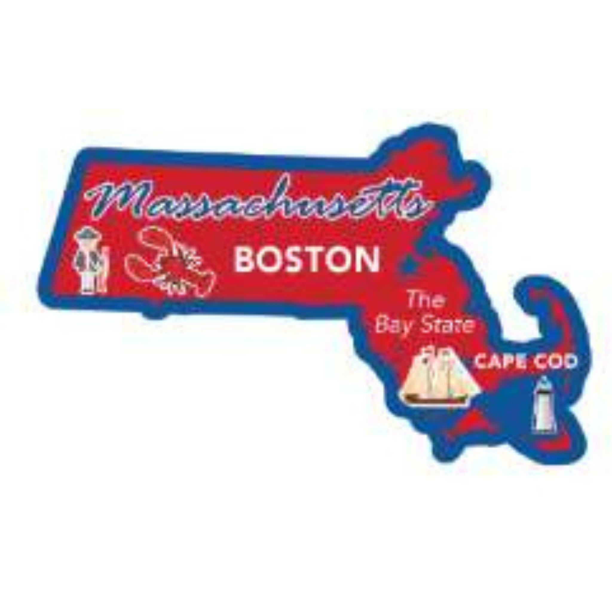 Massachusetts State Magnet